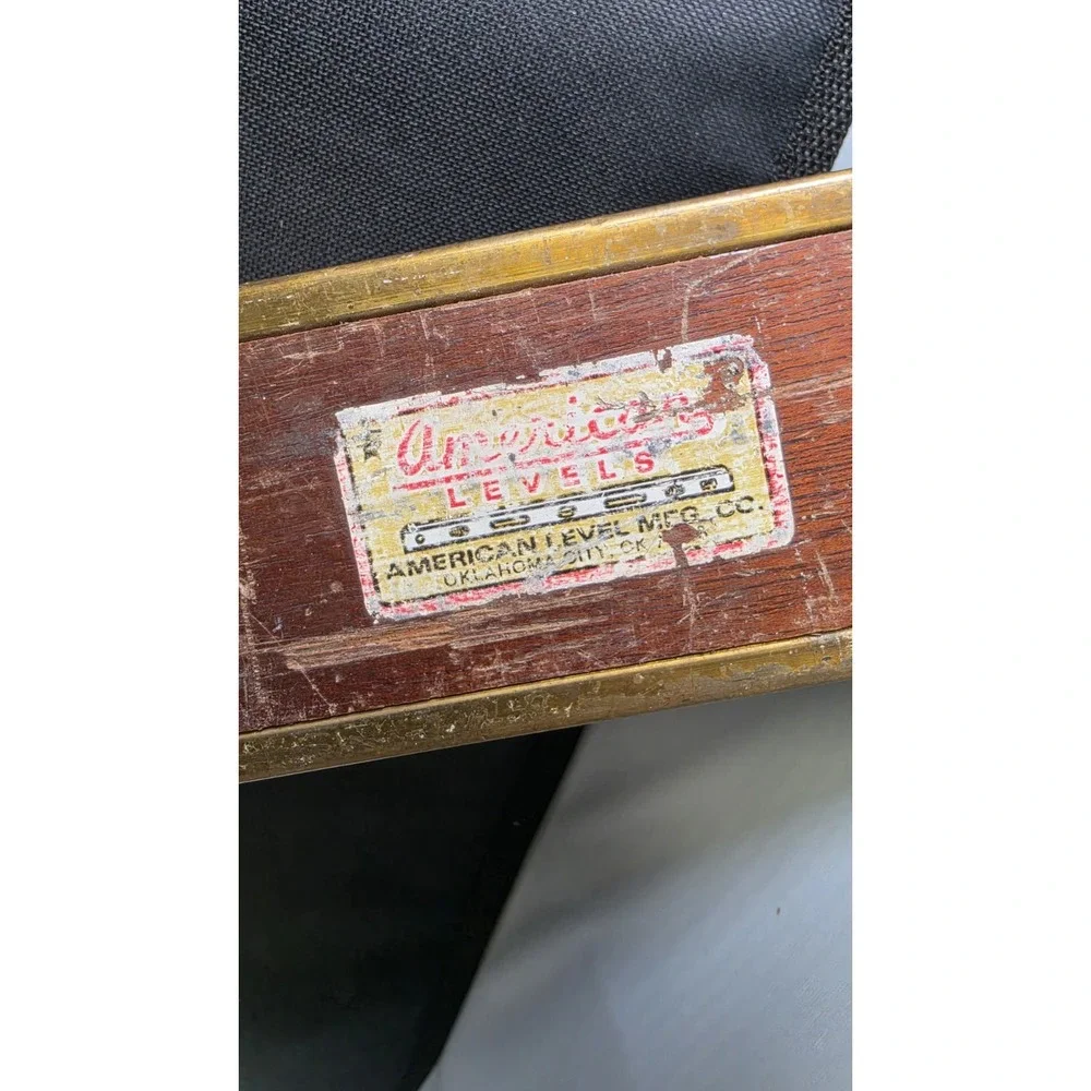 Vintage Level Lot-3 Brass&Wood Level 28